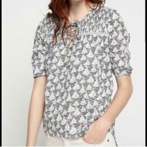 DEBY DEBO MELODIE SAILBOAT HI-LOW COTTON TOP S